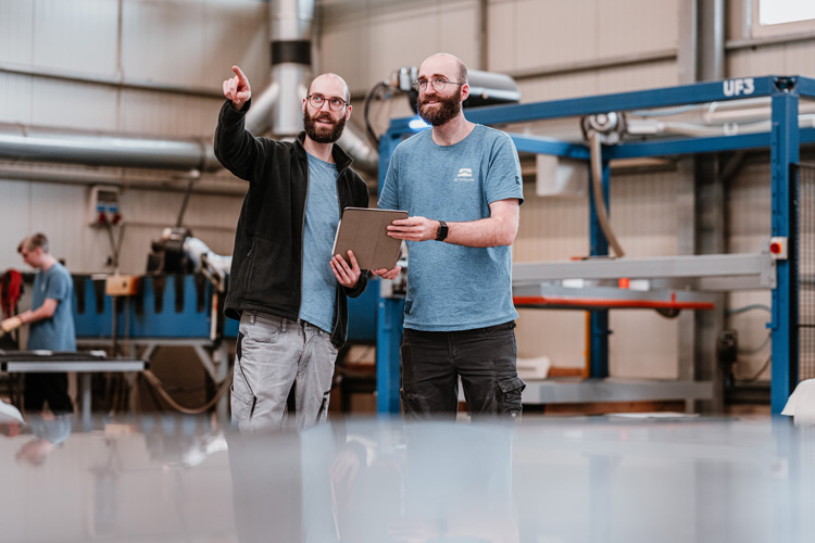 Hannes und Jonathan Tacke - Gründer 3D Composite