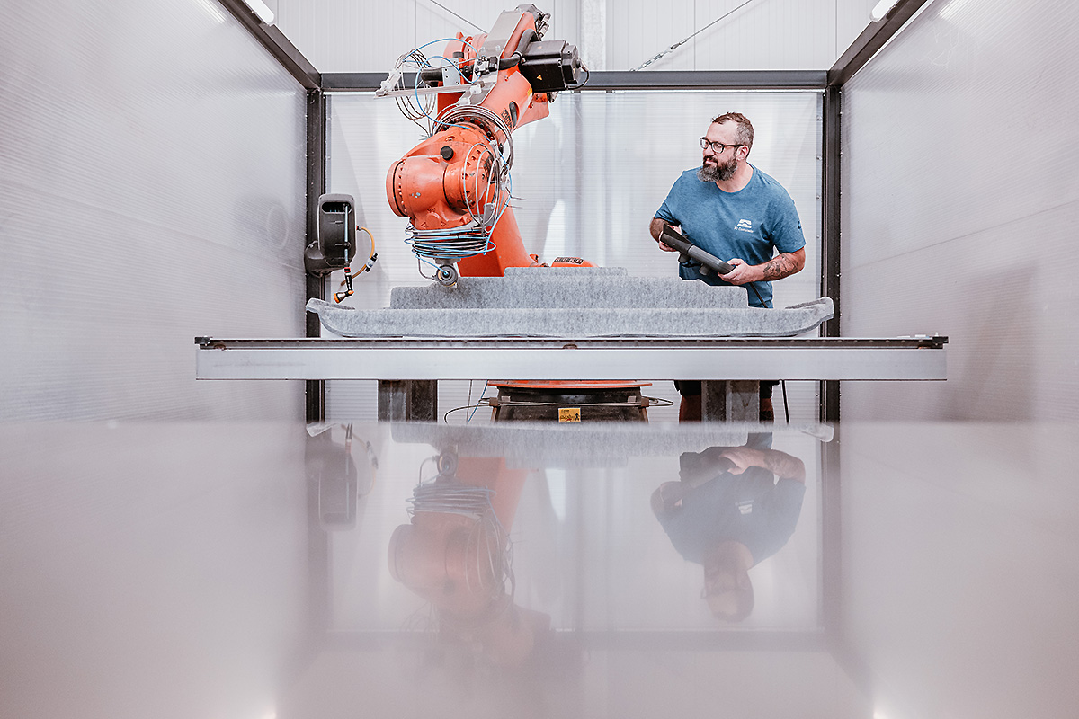 Digitalisierung von Prozessen bei 3D Composite